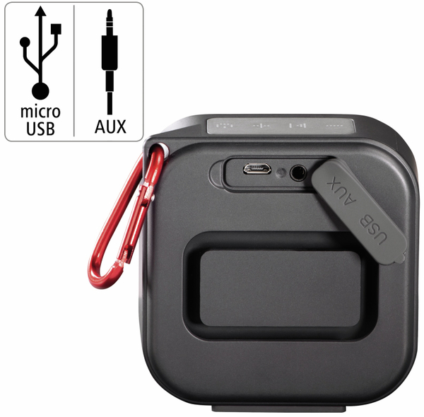 HAMA Bluetooth Lautsprecher Pocket 2.0, 3,5 W, wasserdicht, schwarz - Produktbild 8