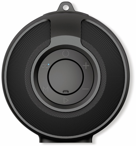 Denver Bluetooth-Lautsprecher BTG-212, mit Tragegurt, schwarz - Produktbild 3