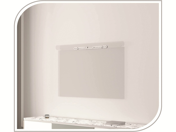 Puremounts Lautsprecher Wandhalterung PM-SOM-121, für Sonos Arc, weiß - Produktbild 6