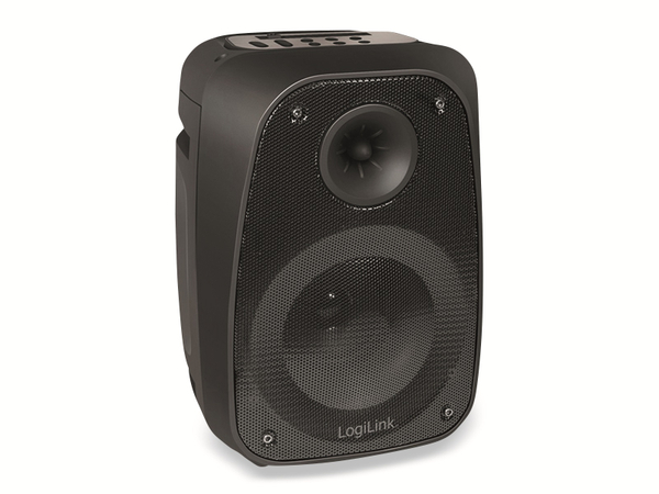 LOGILINK Bluetooth Lautsprecher SP0058, 10 W, mit Partylicht, TWS, schwarz - Produktbild 2