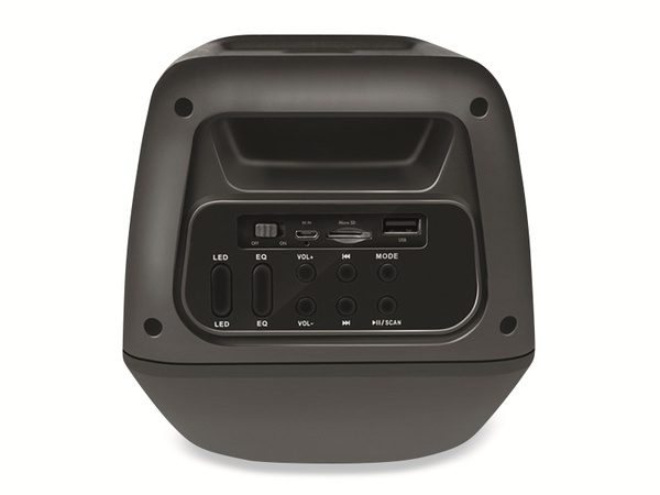 LOGILINK Bluetooth Lautsprecher SP0058, 10 W, mit Partylicht, TWS, schwarz - Produktbild 6