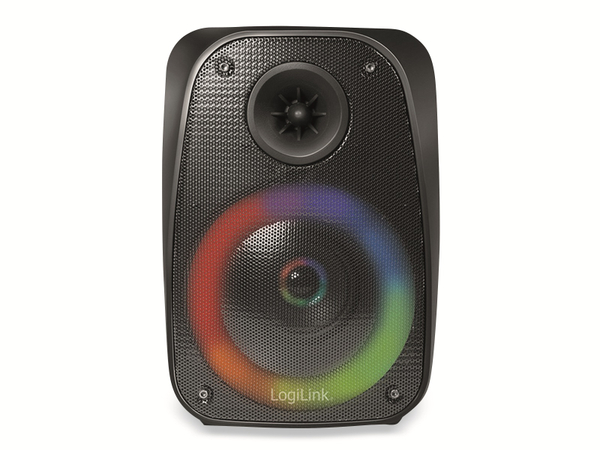 LOGILINK Bluetooth Lautsprecher SP0058, 10 W, mit Partylicht, TWS, schwarz - Produktbild 9