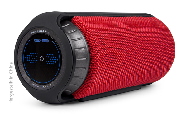 SWISSTONE Bluetooth-Lautsprecher BX 500, rot - Produktbild 5