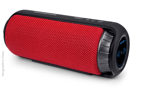 SWISSTONE Bluetooth-Lautsprecher BX 500, rot - Produktbild 7