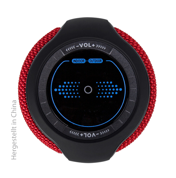SWISSTONE Bluetooth-Lautsprecher BX 500, rot - Produktbild 8