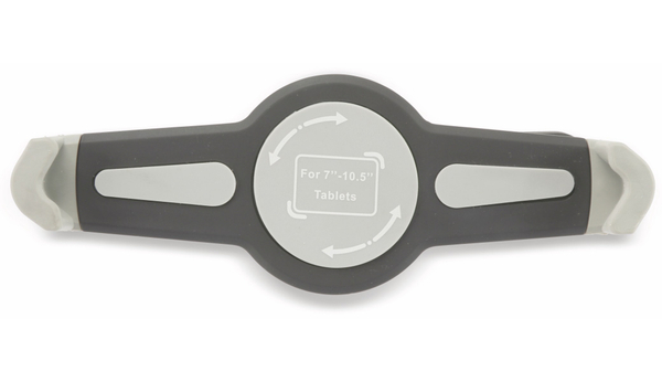 Kopfstützenhalterung für Tablet 17,78...26,42 cm, mit KFZ-USB-Lader 2,1A/1A - Produktbild 3