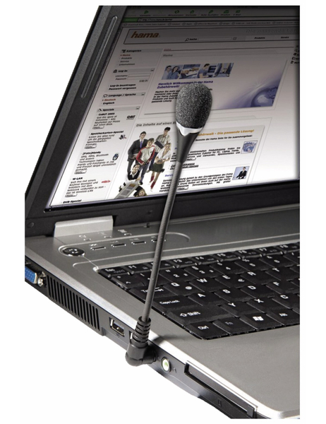 HAMA Notebook-Mikrofon 57152 - Produktbild 2
