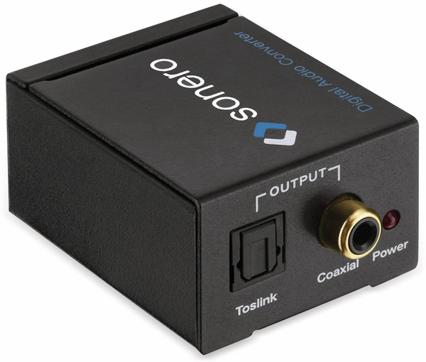SONERO Audio-Konverter X-AC000, Cinch zu Koax und Toslink - Produktbild 3