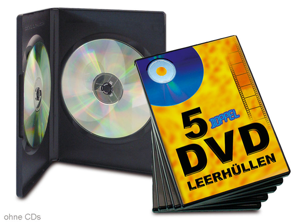 DVD-Leerhüllen - doppelt