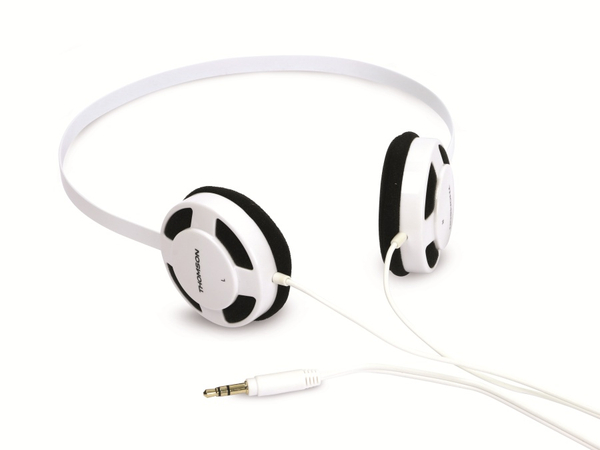 Thomson Stereo-Kopfhörer HED1112W/BL, weiß/schwarz