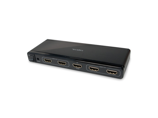 LogiLink HDMI-Splitter CV0092, 4-port, 4K/UHD - Produktbild 2