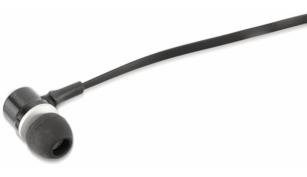GRUNDIG In-Ear Headset mit Flachkabel 86351, schwarz - Produktbild 2