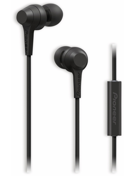 Pioneer In-Ear-Ohrhörer SE-C1T, schwarz, Mikrofon