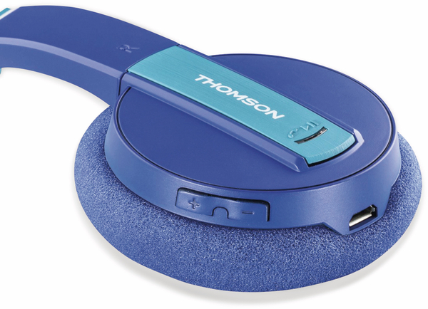 Thomson Bluetooth Headset WHP-6017 B, blau - Produktbild 6