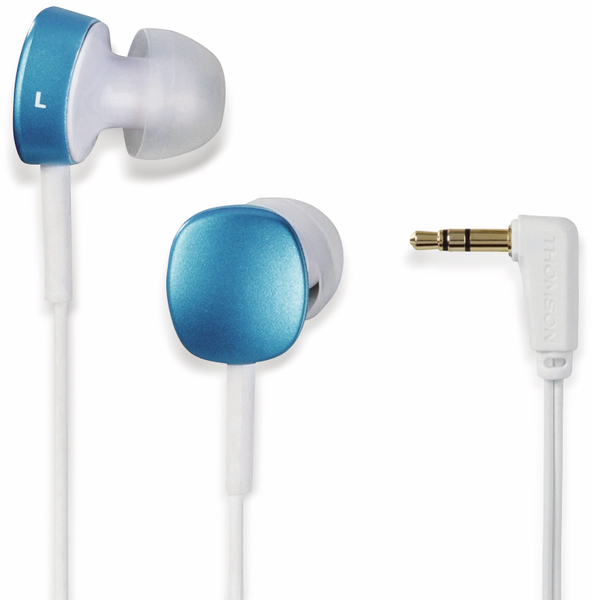Thomson In-Ear Ohrhörer EAR3056WB, blau/weiß