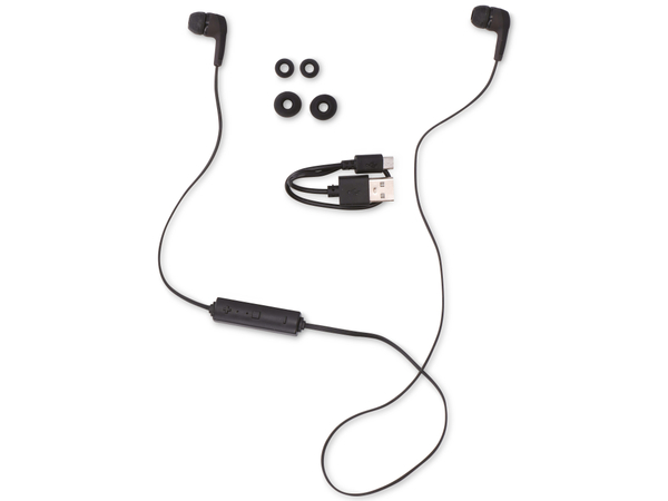 GRUNDIG In-Ear Headset Bluetooth, schwarz