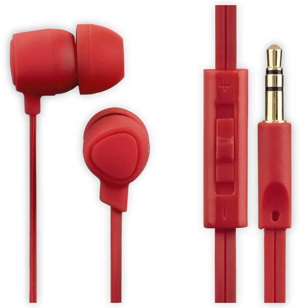 Hama In-Ear-Ohrhörer 135685, rot