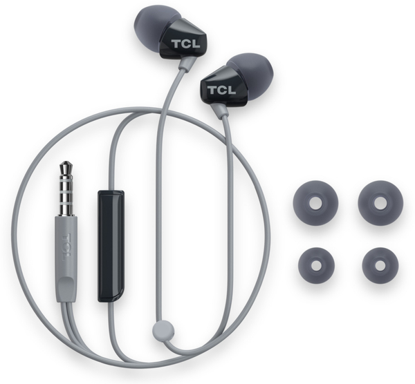 TCL In-Ear Ohrhörer SOCL100BK-EU, schwarz - Produktbild 5