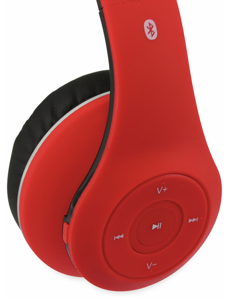 Bluetooth Headset, BKH, rot, B-Ware - Produktbild 4