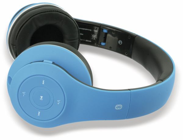 Bluetooth Headset, BKH, blau, B-Ware - Produktbild 3
