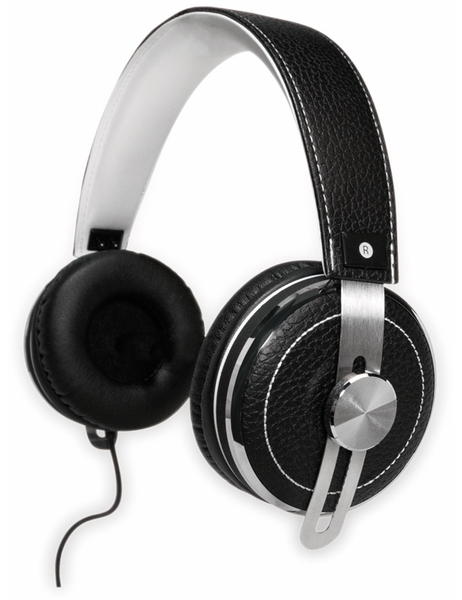 TYPHOON Over-Ear Kopfhörer RockStar TM033, schwarz/weiß - Produktbild 6