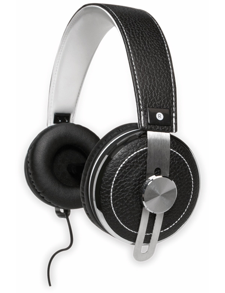 TYPHOON Over-Ear Kopfhörer RockStar TM033, schwarz/weiß - Produktbild 7