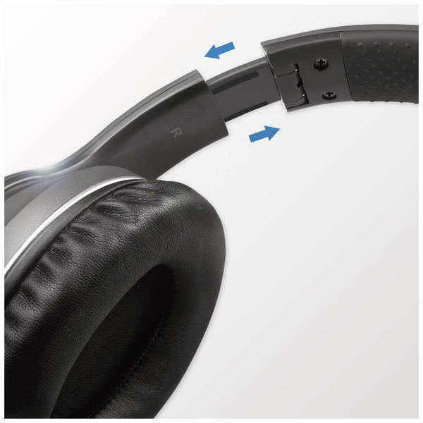 LOGILINK Bluetooth Over-Ear Kopfhörer BT0053, mit Active-Noise-Cancelling - Produktbild 13