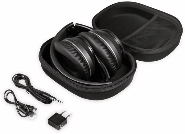 LOGILINK Bluetooth Over-Ear Kopfhörer BT0053, mit Active-Noise-Cancelling - Produktbild 15