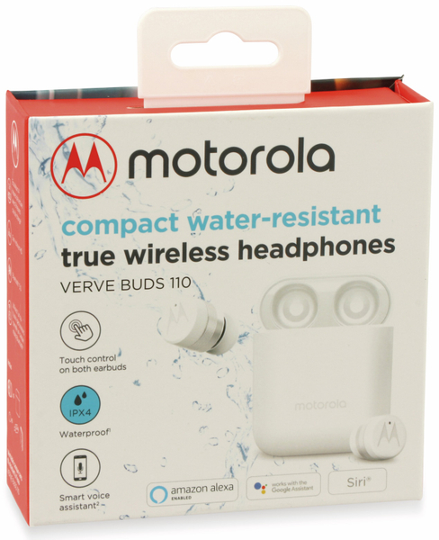 Motorola In-Ear Ohrhörer VerveBuds 110, weiß - Produktbild 7