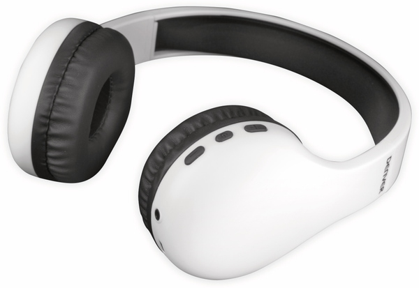 Denver Bluetooth On-Ear Kopfhörer BTH-240, weiß - Produktbild 4