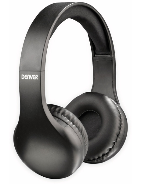 DENVER Bluetooth On-Ear Kopfhörer BTH-240, schwarz - Produktbild 3