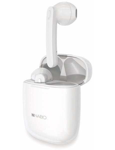 NABO In-Ear Ohrhörer X-Sound Ear Dots, weiß, inkl. Mikrofon
