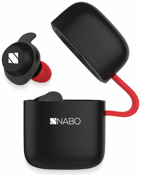 NABO In-Ear Ohrhörer X-Sound T Sport, schwarz, inkl. Mikrofon