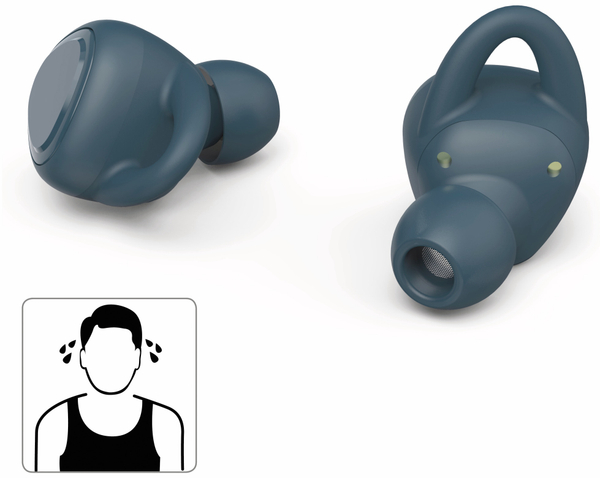 Hama In-Ear Ohrhörer LiberoBuds, blau - Produktbild 7