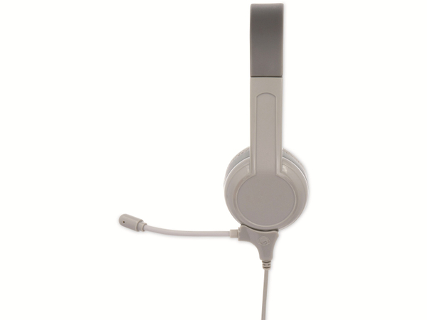ONANOFF On-Ear Education Kopfhörer für Kinder, mit Stabmikrofon, grau - Produktbild 6