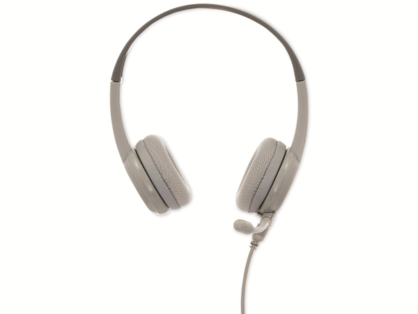ONANOFF On-Ear Education Kopfhörer für Kinder, mit Stabmikrofon, grau - Produktbild 8