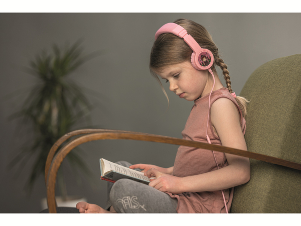 ONANOFF On-Ear Kopfhörer BuddyPhones Explore+, für Kinder, pink - Produktbild 4