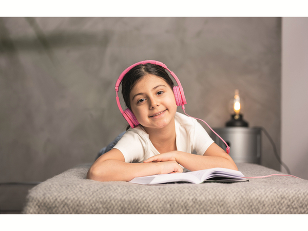 ONANOFF On-Ear Kopfhörer BuddyPhones Explore+, für Kinder, pink - Produktbild 5