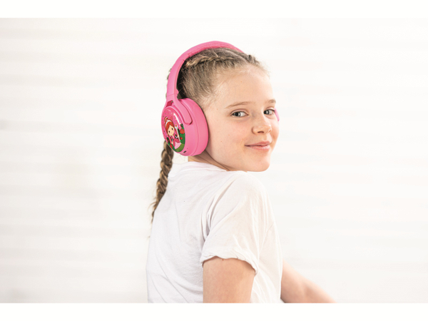 ONANOFF Bluetooth Over-Ear Kopfhörer BuddyPhones Cosmos+, für Kinder, pink - Produktbild 4