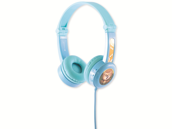 ONANOFF On-Ear Kopfhörer BuddyPhones Travel, für Kinder, blau - Produktbild 4