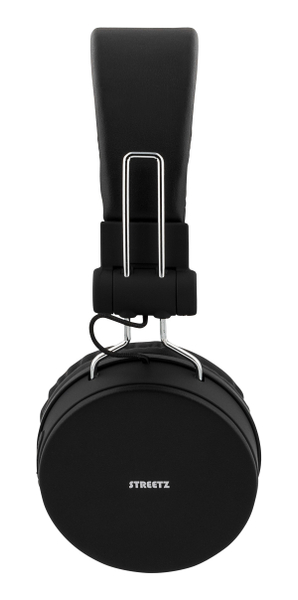 STREETZ Bluetooth On-Ear Kopfhörer HL-BT400, faltbar, schwarz - Produktbild 2