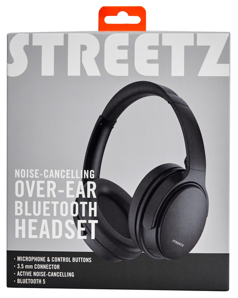 STREETZ Bluetooth Over-Ear Kopfhörer HL-BT404, faltbar, Noise canceling - Produktbild 7