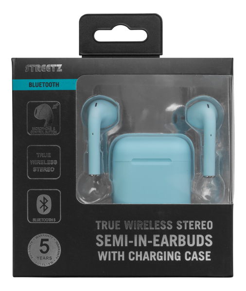STREETZ In-Ear Ohrhörer TWS-0005, hellblau - Produktbild 4