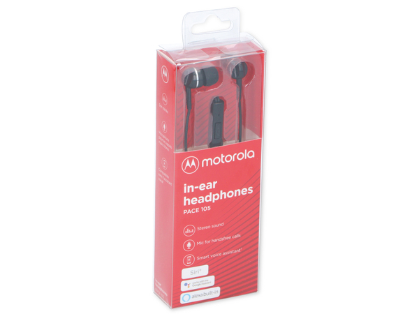 MOTOROLA DECT In-Ear Ohrhörer Motorola Pace 105, schwarz - Produktbild 4