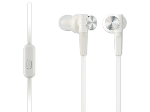 SONY In-Ear Ohrhörer MDR-XB50APW, weiß