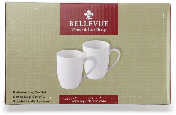 BELLEVUE Kaffeebecher 2er Set - Produktbild 2