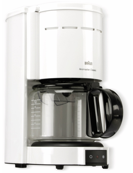 Braun Kaffeautomat, KF47/1, Aromamaster Classic, weiß, B-Ware