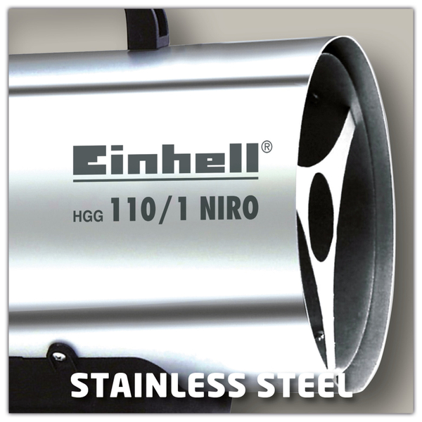 EINHELL Heißluftgenerator HGG 110/1 Niro - Produktbild 2