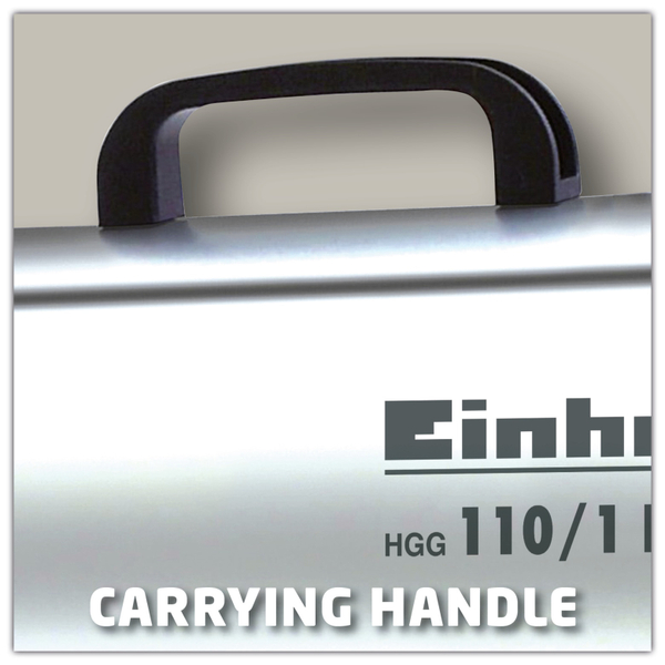 EINHELL Heißluftgenerator HGG 110/1 Niro - Produktbild 3