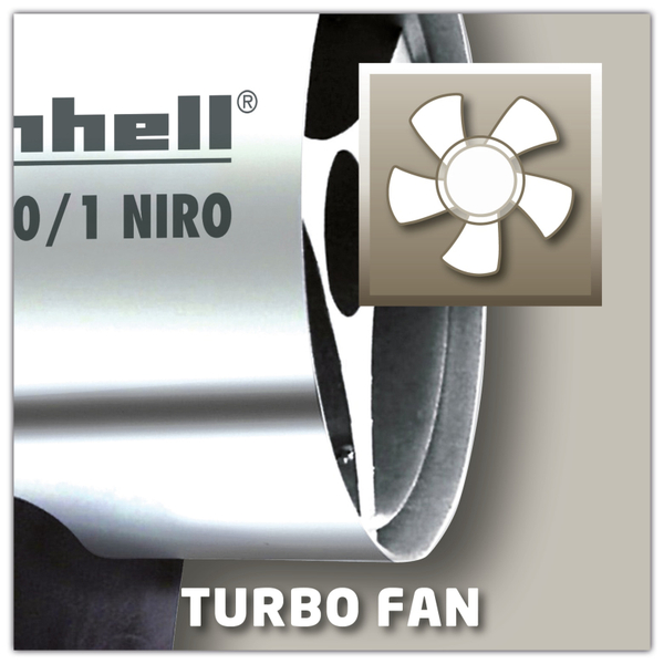 EINHELL Heißluftgenerator HGG 110/1 Niro - Produktbild 4